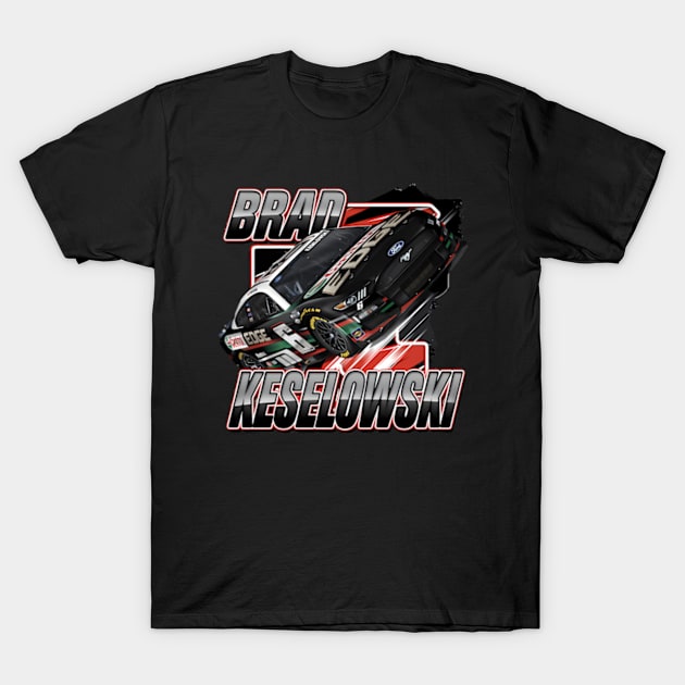 Brad Keselowski Rfk Racing T-Shirt by binchudala